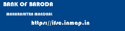 BANK OF BARODA  MAHARASHTRA MANDHAL    ifsc code